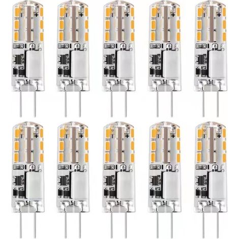 10 lampade LED G4 12 V AC/DC Varmvit 3000K 2 W, dimbar - WELLNGS-AquaForge (1/5)