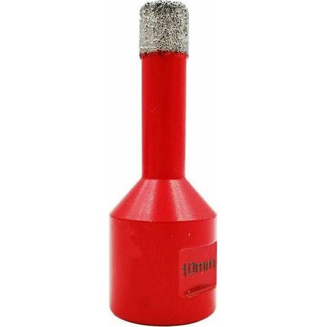 10mm diamond drill bits with M14 thread for dry drilling in porcelain, granite and marble tiles. (1/4)