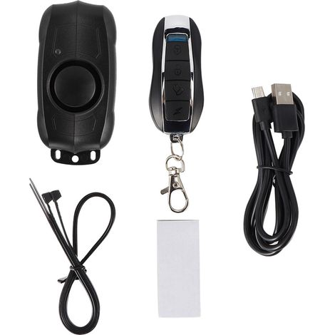Alarme antivol sans fil pour porte, fenêtre et vélo, système intelligent à télécommande, détection de sécurité universelle.