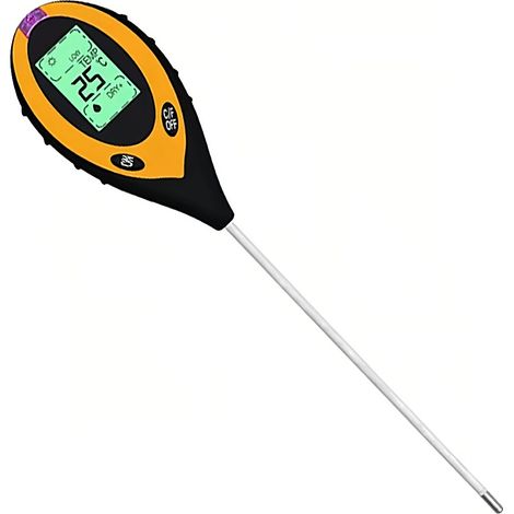 appareil numérique de mesure de l'acidification des sols. Mesure de la température et de l'humidité ainsi que de l'intensité lumineuse.-AquaForge (1/5)