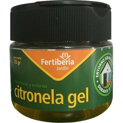Gel di gel interno ed esterno di citronela un colpo di stato - barca 125 gr