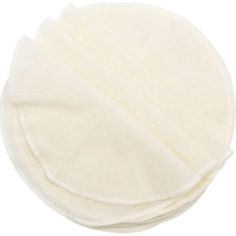 Lot de 20 tapis de vapeur ronds en coton, respirants et réutilisables (1/5)