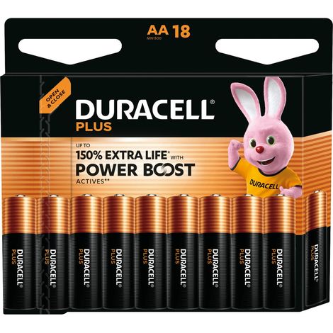 PILA DURACELL POWER BOOST LR06-AA BL.18