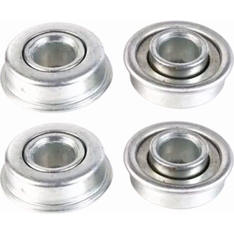 Roulement à billes de roue pour tondeuse à gazon 12,7P (4 pièces) - Dimensions : 12,7 x 28,5 x 32,1 mm