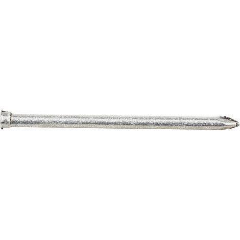Clou, tête fraisée 1,6 x 30 mm acier galvanisE 1,0 KG
