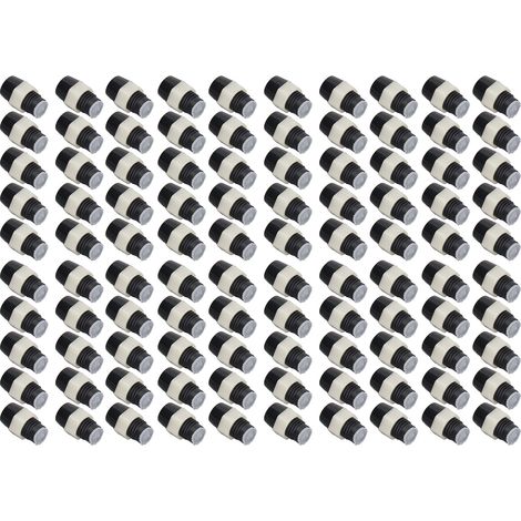 de 100 supports LED 5 mm en plastique clips de fixation pour