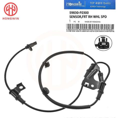 Capteur de vitesse de roue ABS avant/arrière gauche/droite pour Hyundai Elantra 2017-2020 (59810-F0300, 59830-F0300, 92920-F0000, 92921-F0000) (avant droit) (1/5)