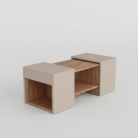 Set aus Couchtisch und 2 Beistelltischen Sartos (1/5)