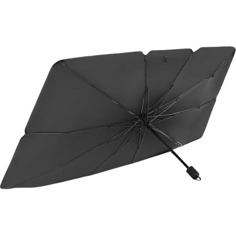 Faltbarer Sonnenschutz für Autos, Hitzeschutz, UV-Schutz, für Limousinen, SUVs und LKWs, 138 x 78 cm (1/5)
