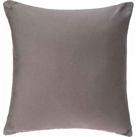 Coussin Déhoussable "Jovi" 38x38cm Gris Clair (1/5)