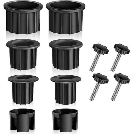 Lot de 12 parasol base support pièces de rechange Patio parasol base pièces parasol Hole anneau fiche pour Backyard (1/5)