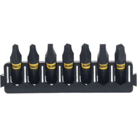 DeWALT Zubehör - 7-teiliges SQ Bit-Set DT70815