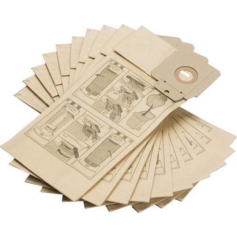 Filtros de tela no tejida, 10 piezas - KÄRCHER - 6.904-305.0