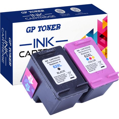 2 Tinten für HP GP-H62XL BK+CMY GP (1/5)