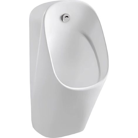 BELVIT Urinal mit Sensor Rückwandanschluss Keramik Weiß glänzend 30x69x33,5 cm