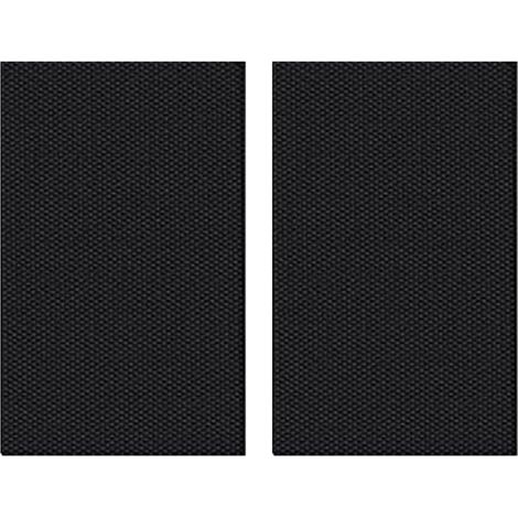 5 Pairs Slip Shoe Pads, Black Rubber Shoe Grips on the Bottom of the Shoes Protector Heel and Sole Repair Sheets for Boots, Leather Shoes, High Heels (1/5)