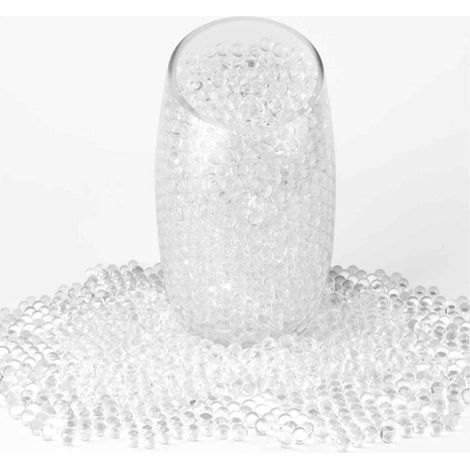 Hydroperles - Gel Perles Pour Vase - Transparentes Wasserdekoration - 100 g Granulé - Rendement Environ 20 000 Perles (1/5)