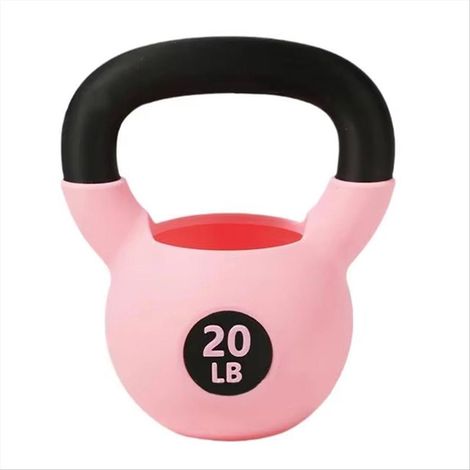 Kettlebell-förmiger Stiftehalter, witziges Schreibtischaccessoire für Frauen, Männer und fitnessbegeisterte Erwachsene (rosa). (1/5)