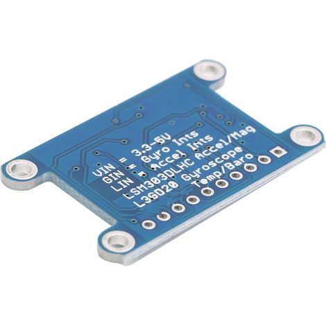 LSM303+L3G4200D+BMP180 10-Freiheitsgrade-Magnetfeld-, Barometerdruck-, Beschleunigungsmesser- und Kompassmodul (1/5)