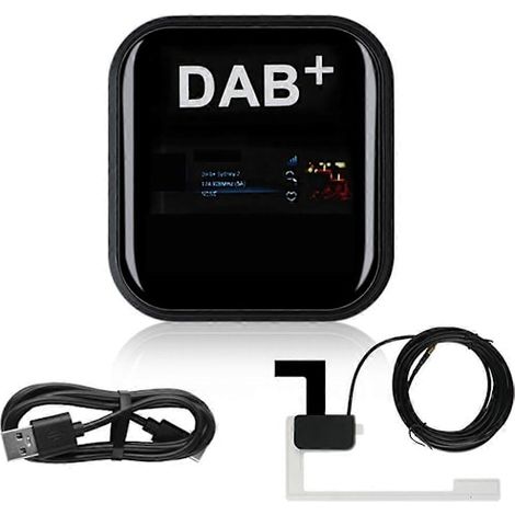 DAB+ Antenne für Android-Autoradios mit USB-Adapter, DAB-GPS-Stereo-Empfänger für Europa (1/4)