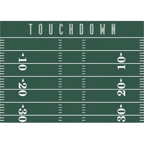 Stickers repositionnables et effaçables - Terrain de Football Américain Touchdown (1/5)