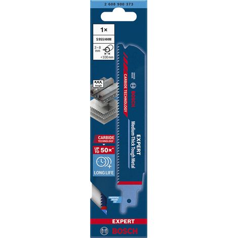 LAMA PER GATTUCCIO BOSCH EXPERT Medium-Thick Tough Metal S955HHM - 2608900373