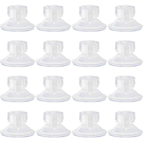 Lot de 16 ventouses de caravane - 45 mm - Ventouses en plastique - Pour auvent - Pour camping-car, camping-car, van et van (1/5)
