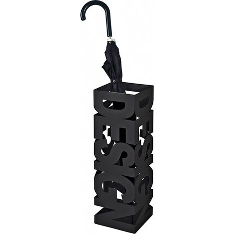 Porte parapluie noir Design