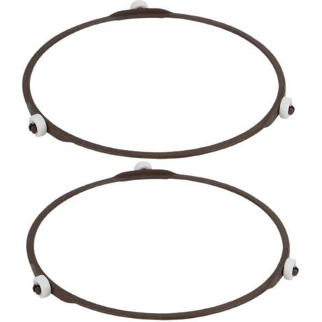 Drehtellerring für Mikrowelle, Drehteller für Mikrowelle, Universalrolle, Kunststoff, für Glasdrehteller, für Mikrowellenschalen, Drehring (1/4)