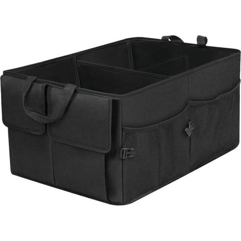 Car Trunk Organizer, Foldable Car Trunk Storage Bag with Adjustable Portable Container and Car Holder, Waterproof MUMU (1/4)