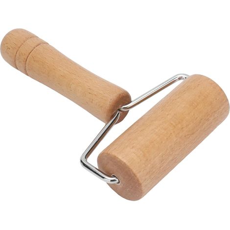 Rouleau à Pâtisserie en Bois de Hêtre, Rouleau à Pâte pour (1/5)
