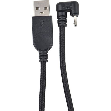 Verlängertes 1,5 Meter langes Stromkabel für Android-Gaming-Smartphones und -Tablets mit flexiblem 1-Zoll-Micro-5-Pin-Anschluss, der sowohl Daten als auch Strom liefert. (1/5)