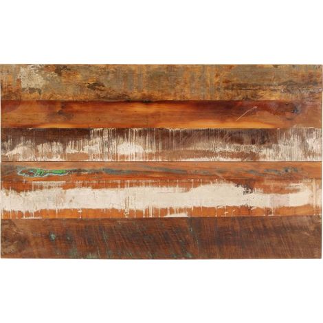 Dessus de table, Plateau De Table rectangulaire 60x100 cm 15-16 mm Bois récupéré LKF98635 (1/5)