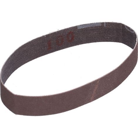 Bande abrasive grain 100 pour affûtage de couteaux, affûteuse et accessoires de polissage pour ponceuse. (1/5)