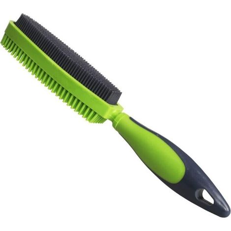 Brosse anti-poils d'animaux, adaptée aux canapés, vêtements, chiens, chats, poils d'animaux, tapis et pouvant également servir de brosse pour chiens et chats. (1/4)