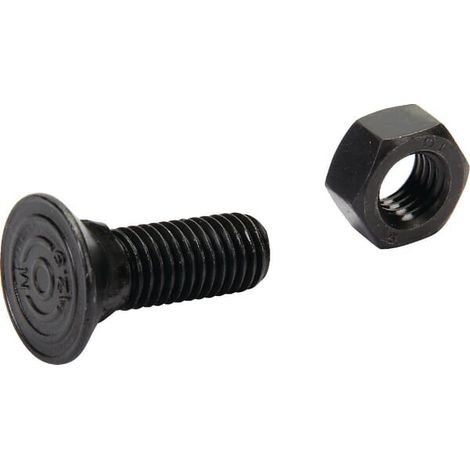 Tornillo de arado M12 x 35 mm + tuerca UNIVERSAL 1235129VK