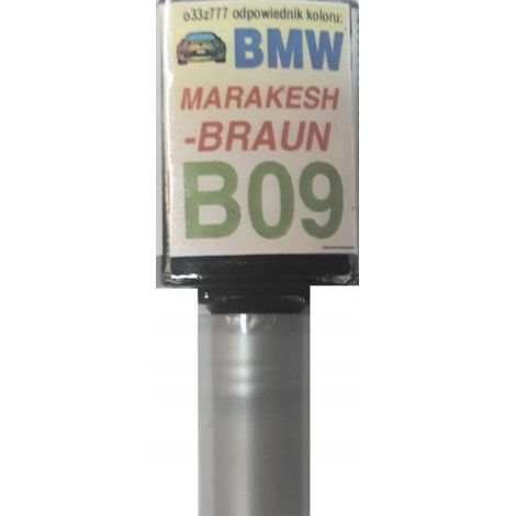 BMW B09 marakeshbraun, réparation des rayures de peinture automobile, 10 ml, arasystem (1/5)
