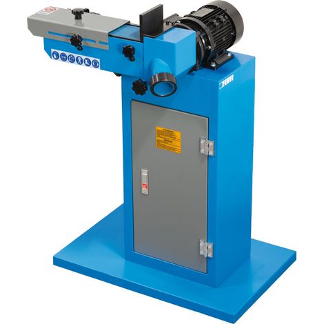 Levigatrice a nastro inclinabile per metalli 1000x100 mm 230v Fervi 0667/100 (1/4)