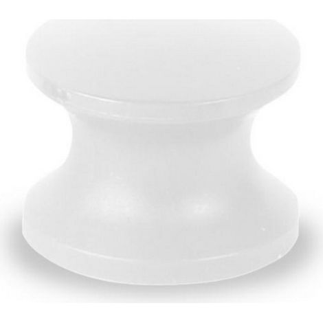 Pomello per Serratura d. 22 mm colore bianco