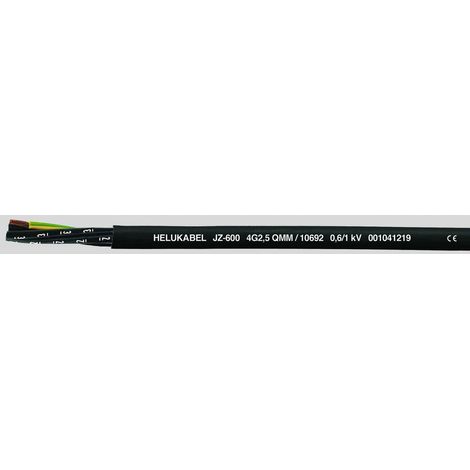 HELU OZ-600 Steuerleitung 6 x 0.75 mm² Schwarz 10590 100 m
