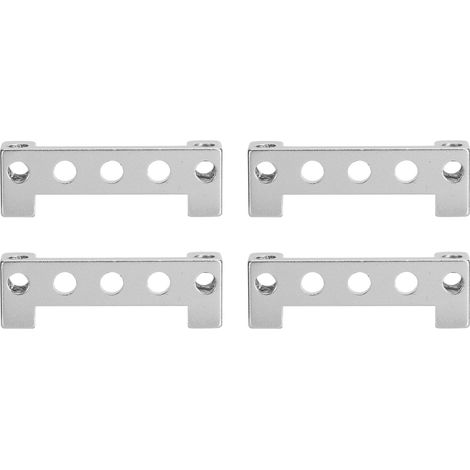 supports de servo en aluminium à double connexion à 90 degrés pour robots et modèles mécaniques