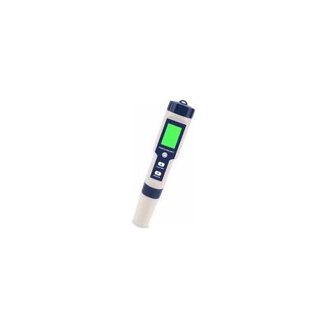 Testeur PH Mètre Électronique 5-en-1,Mesure Ph & TDS & EC Salinité & TempératureTesteur de qualité de l'eau,Écran LCD et Précision de Lecture,pour l'eau Potable, Aquariums, Piscines etc. (1/5)