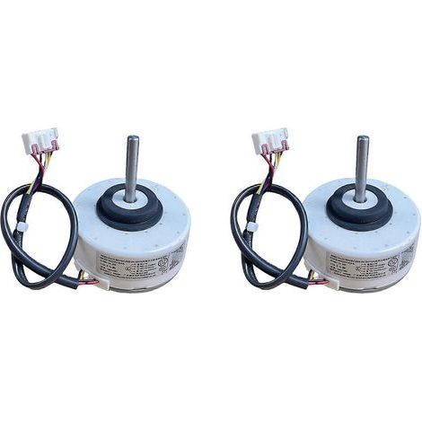 2 moteurs de ventilateur CC sans balais WZDK20-38G pour climatiseur intérieur (ZKFP-20-8-6) 20 W