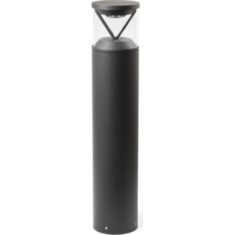 Faro RUSH - Bornes à DEL intégrées pour l'extérieur au sol gris clair, 4000K, IP65 (1/2)