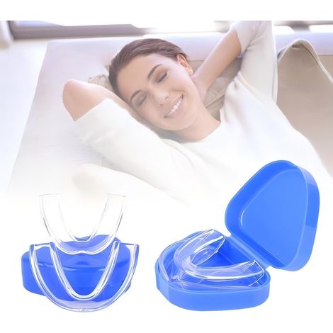 Ensemble von Gouttières-Dentaires aus Silikon, multifunktionaler Schutz für Kieferorthopädie – Gouttières of Protection Confortables Clippers, Transparentes (1/5)