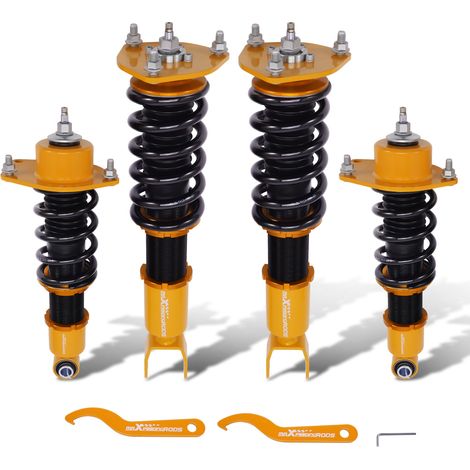 24-Stufen Einstellbarer Dämpfer Gewindefahrwerk for Mazda RX8 RX-8 2004-2011 (1/5)