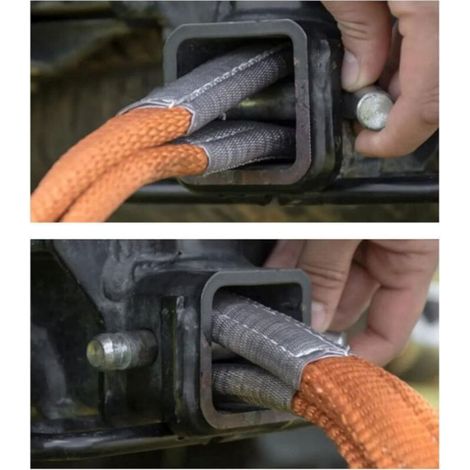 Goupille clip attelage remorque 5/8" -1, Robuste support boule récepteur 2" diamètre remorque voiture - Métallique Aucuneary (1/5)