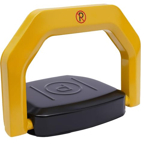 Automatic Parking Barrier with Remote Control, Folding Parking Posts with 2 Remote-Controlled Positive and Negative 180° Anti-Collision Automatic Alarm Device Waterproof (1/5)