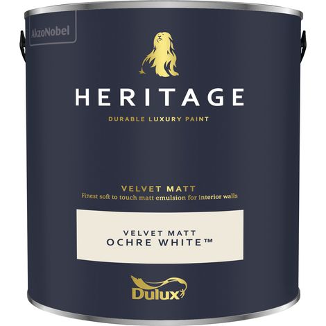 Dulux Heritage Velvet Matt - 2.5L - Ochre White