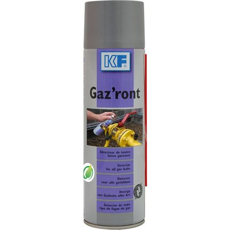 KF Gaz'ront aerosol detección fugas de gas 500 ml espuma estable